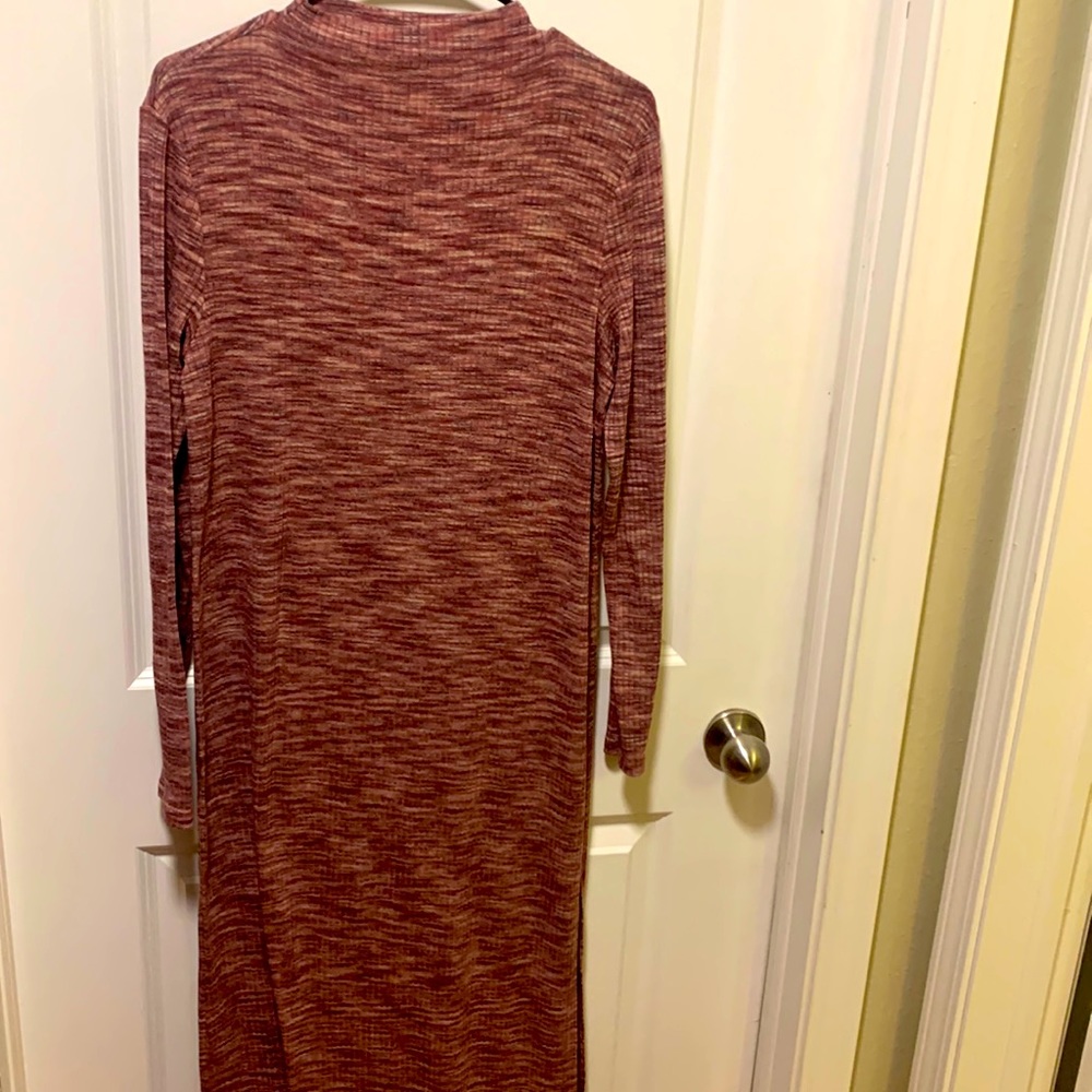 NWOT Mockneck Maxi Dress